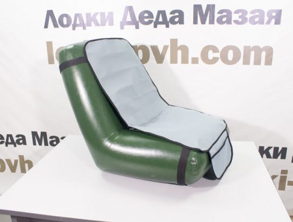 Фото надувного кресла с накидкой