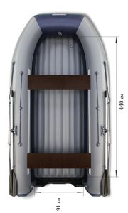 Лодка ПВХ Флагман DK 500 НДНД надувная под мотор