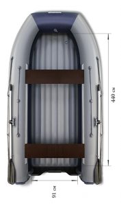 Лодка ПВХ Флагман DK 500 Jet НДНД надувная под мотор